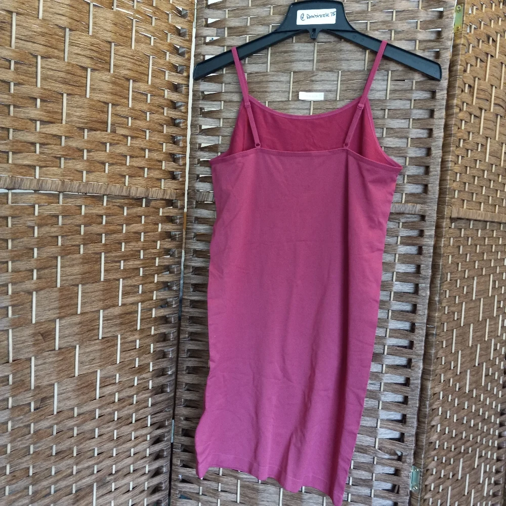 Zenana Outfitters Longline Layering Bodycon Tank Slip Dress - Picture 3 of 6